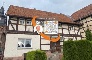 Bauernhaus kaufen in 36469 Tiefenort, Bauernhaus mit großer ausbaufähiger Scheune direkt am Markt in Tiefenort zu verkaufen