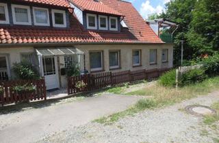 Haus kaufen in 38315 Hornburg, Doppelhaus mit vermieteter Einheit und 3 Garagen sucht neuen Käufer