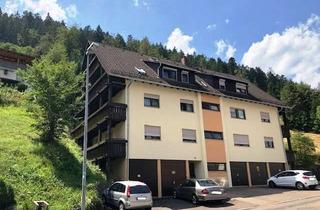 Wohnung kaufen in 75323 Bad Wildbad, Bad Wildbad - schöner wohnen in attraktiver 3-Zimmer-Maisotte-ETW mit 2 Balkone u. Garage!