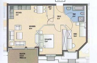 Wohnung kaufen in 67122 Altrip, WOHNROSINE! Komfortables Wohnvergnügen 3 ZKB mit Süd-Balkon u. Tiefgarage in Altrip