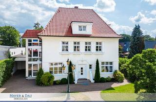 Villa kaufen in 27753 Deichhorst, Delmenhorst: Einmalige, denkmalgeschützte Villa mit Gewerbe auf großzügigem Grundstück, Obj. 7023