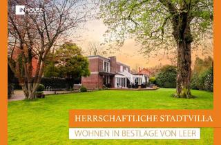Villa kaufen in 26789 Leer, Herrschaftliche Stadtvilla - Wohnen in Bestlage von Leer!
