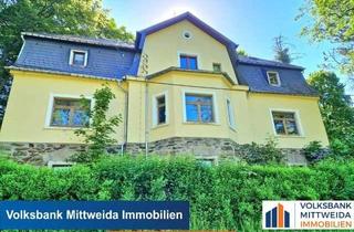 Villa kaufen in 09487 Schlettau, Teilsanierte Gründerzeit-Villa mit 4 Wohneinheiten auf großzügigem Grundstück!