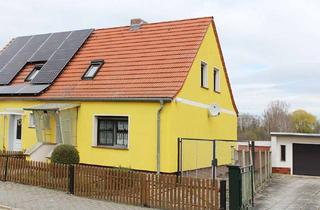 Doppelhaushälfte kaufen in 99628 Ellersleben, schöne, kleine Doppelhaushälfte in grüner Ortsrandlage