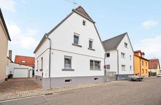 Haus kaufen in 67354 Römerberg, Charaktervolles 1-2 Familienhaus – Erweiterungsmöglichkeit des Außenbereich
