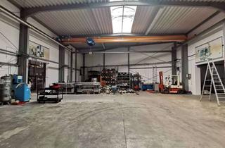 Gewerbeimmobilie kaufen in 32549 Bad Oeynhausen, Vielseitig nutzbare Produktions-/Lagerhalle mit Bürohaus