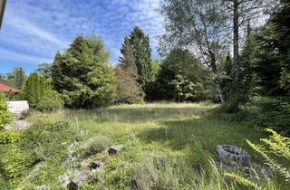 Grundstück zu kaufen in 82110 Germering, Traumhaftes Villengrundstück direkt am Wald mit Baugenehmigung
