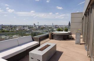Penthouse mieten in 50678 Altstadt-Süd, Das Beste was Köln zu bieten hat: Luxuriöses Penthouse in einem der Kölner Wahrzeichen