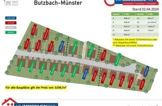 Grundstück zu kaufen in 35510 Butzbach, Sichern Sie sich jetzt einen der letzten freien Bauplätze in Butzbach-Münster
