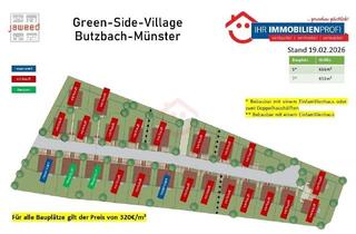 Grundstück zu kaufen in 35510 Butzbach, Schnell sein: Nur noch 2 Bauplätze verfügbar in Butzbach-Münster