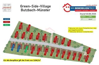 Grundstück zu kaufen in 35510 Butzbach, Schnell sein: Nur noch 1 Bauplatz verfügbar in Butzbach-Münster
