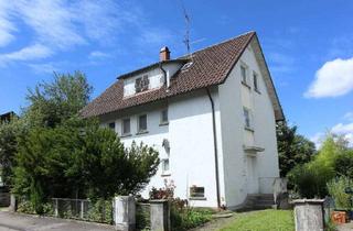 Haus kaufen in 88239 Wangen im Allgäu, Zweifamilienhaus mit herrlichem Garten in Lauflage zur Altstadt
