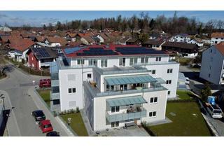 Wohnung kaufen in 83278 Traunstein, Hochwertige drei Zimmer Erdgeschoss Neubauwohnung mit großem Garten
