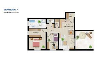 Wohnung kaufen in 97993 Creglingen, 4,5 Zimmer-Wohnung in exquisiter und ruhiger Wohnlage an der Tauber