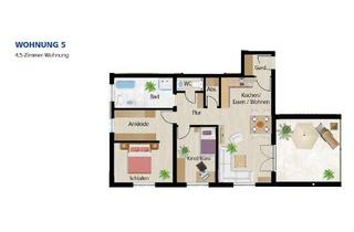 Wohnung kaufen in 97993 Creglingen, 4,5 Zimmer-Wohnung in exquisiter und ruhiger Wohnlage an der Tauber