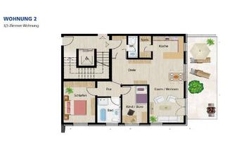 Wohnung kaufen in 97993 Creglingen, 3,5-Zimmer-Wohnung in exquisiter und ruhiger Wohnlage an der Tauber