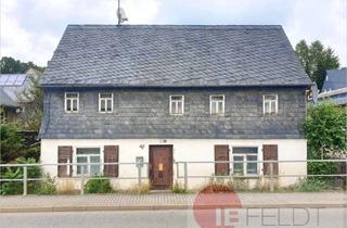 Haus kaufen in 08132 Mülsen, Gelegenheit für fleißige Hände: Wohnhaus mit rustikalem Charme und kleinem Hof direkt am Mülsenbach