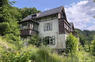 Villa kaufen in An Der Schlösselmühle, 09439 Amtsberg, Denkmalgeschütze Villa der ehem. Patentpapierfabrik in Amtsberg südlich von Chemnitz auf ca 1.735 m²