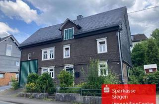 Haus kaufen in 57074 Siegen, Denkmalgeschütztes Einfamilien-Fachwerkhaus in Siegen-Bürbach
