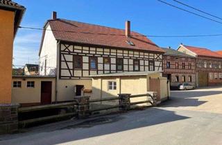 Haus kaufen in 07806 Weira, großes Fachwerkhaus- einst Brauerei und Bäckerei , geeignet als Mehrgenerationenhaus