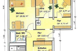 Wohnung mieten in Bertolt-Brecht-Straße 24, 08412 Werdau, Schicke 4 Raum Wohnung auf dem Kranzberg :-)