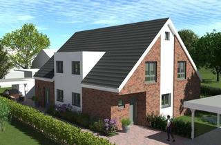 Doppelhaushälfte kaufen in 49163 Bohmte, Wohnkomfort in Top-Lage von Bohmte! Moderne Neubau-Doppelhaushälfte mit Sonnengarten!