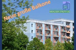 Wohnung mieten in Heinrich-Heine-Str. 78, 98544 Zella-Mehlis, Barrierearme Zweiraumwohnung mit stufenlosem Zugang, Dusche und großem Balkon