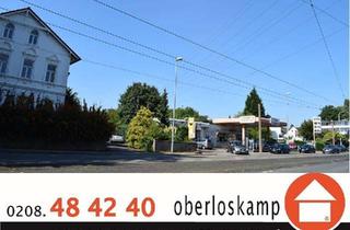 Gewerbeimmobilie kaufen in 45479 Saarn, Entwicklungsgrundstück mit rd. 2.700 m² Fläche mit denkmalgeschützter Stadtvilla und Tankstelle!