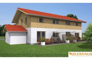 Doppelhaushälfte kaufen in Karwendelweg 1a, 83677 Greiling, Klimafreundliche Doppelhaushälfte -Planung und Ausstattung nach Maß