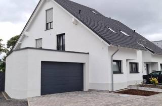 Doppelhaushälfte kaufen in 66424 Homburg, Homburg - Einziehen und Wohlfühlen - Lichtdurchflutetes Wohnhaus, NB-Erstbezug, in idyllischer Stadtrandlage