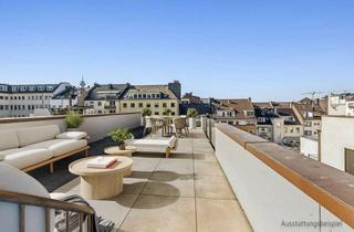Wohnung mieten in 40213 Carlstadt, Einzigartige Terrasse mit 68 m² Freifläche zum ruhigen Innenhof - Neubau Erstbezug