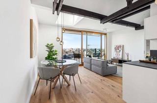 Wohnung mieten in 40213 Carlstadt, Neubau-Erstbezug: Exklusive Dachgeschoss-Maisonette mit Blick auf den Rheinturm