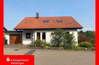 Haus kaufen in 71577 Großerlach, Großerlach: Großzügiges Familienhaus in Aussichtslage!