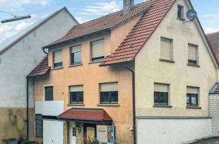 Haus kaufen in 97944 Boxberg, Ideal für Handwerker, Hobbybastler oder Künstler: Wohnanwesen mit Anbau in Boxberg