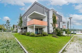 Wohnung kaufen in 92245 Kümmersbruck, Neuwertige 2-Zimmer-Erdgeschoßwohnung mit großer Terrasse, Tiefgaragenplatz und EBK in Kümmersbruck