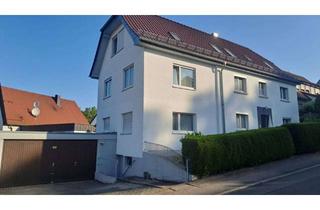 Haus kaufen in Brunnenwiesenstraße, 73575 Leinzell, Im Leintal: 2-FH mit Platzpotenzial für geschickten Handwerker