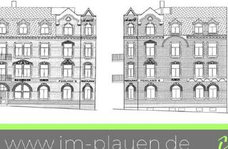 Wohnung kaufen in 08527 Plauen, Dachterrasse - 3 Zimmer ETW in der Südvorstadt zum Kauf in Plauen - Dachgeschosswohnung