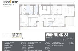 Penthouse kaufen in Fluderstraße 29+31, 93059 Reinhausen, Repräsentative Penthousewohnung mit Dachterrasse