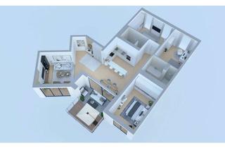 Wohnung kaufen in 89134 Blaustein, XXL Neubauwohnung mit 3m Deckenhöhe
