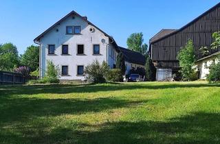 Immobilie kaufen in 95158 Kirchenlamitz, Großes Wohnhaus + Wiese + Stallungen, für Pferde?