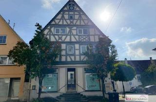 Haus kaufen in 74677 Dörzbach, ZENTRAL GELEGEN: Einzigartiges Wohn- und Geschäftshaus mitten in Dörzbach
