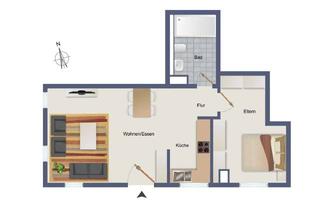 Wohnung kaufen in Esslinger Straße 42, 72669 Unterensingen, Moderne, gemütliche Erdgeschosswohnung in Unterensingen