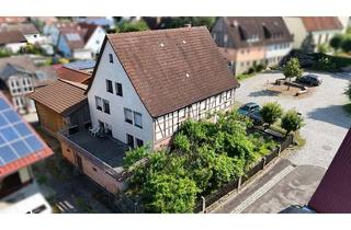 Einfamilienhaus kaufen in 74545 Michelfeld, EIN-/ZWEIFAMILIENHAUSMIT NEUWERTIGER GARAGEIN MICHELFELD