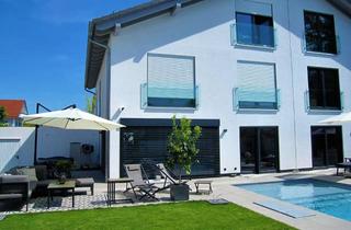 Doppelhaushälfte kaufen in 82346 Andechs, VON PRIVAT - Energieeffiziente Luxus-Doppelhaushälfte mit großem Außenpool