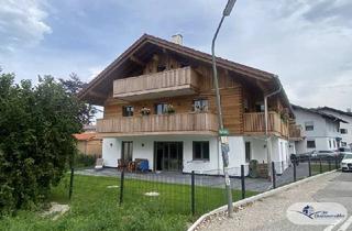 Wohnung kaufen in 83233 Bernau, Moderne 3 Zimmer Neubauwohnung mit großer Terrasse mit Nießbrauchrecht