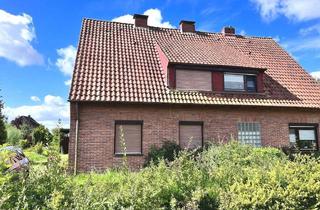 Doppelhaushälfte kaufen in 27804 Berne, PURNHAGEN-IMMOBILIEN - Sanierungsbedürftige Doppelhaushälfte auf Erbpachtgrundstück in Warfleth