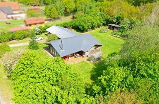 Haus kaufen in 25693 Sankt Michaelisdonn, Holzhaus in Bungalowform mit einem ca. 3200 m² großen Grundstück