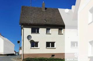 Doppelhaushälfte kaufen in 63930 Neunkirchen, BERK Immobilien - Renovierungsbedürftige Doppelhaushälfte in Neunkirchen-Richelbach sucht Handwerker