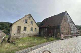 Grundstück zu kaufen in 97762 Hammelburg, Ehemaliges Bauernhaus (Abrissobjekt) mit großer, baufälliger Scheune