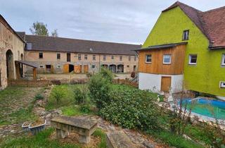 Bauernhaus kaufen in 04769 Naundorf, 3-Seiten-Bauernhof: großes Grundstück, Scheune, Wohnhaus, Stall- und Wirtschaftsgebäude; Mietkauf mgl.